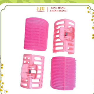 [MÀU NGẪU NHIÊN] 1 LÔ CUỐN TÓC TỰ DÍNH CÓ KẸP CỐ ĐỊNH TIỆN LỢI SIZE ĐẠI