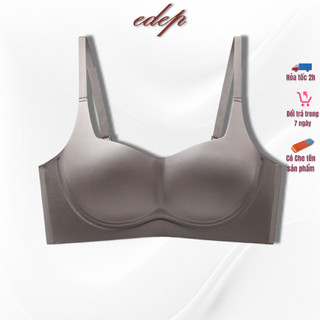 Áo Lót Nữ Liền Khối Đẹp Su Đúc Dây Lên Đệm Mỏng Không Gọng Không Viền Chống Chảy Xệ Edep 0018