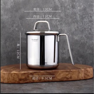 Ca nấu mì Chockmen 1L có quai mì inox 18/10 cao cấp nấu mì đựng đồ ăn [CKM206]