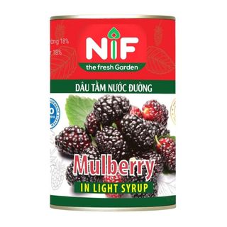 Dâu Tằm Nước Đường NIF (Lon 560 gam)