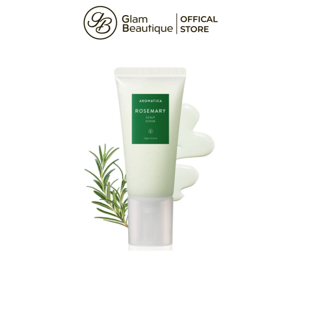 Aromatica Tẩy Tế Bào Chết Da Đầu Chiết Xuất Hương Thảo 165G Glam Beautique