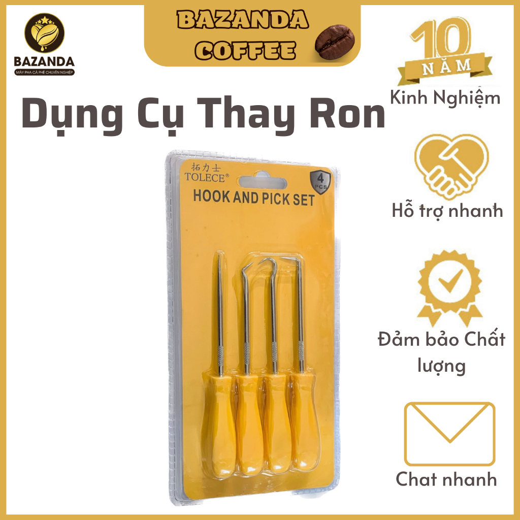 Dụng cụ thay ron su máy pha cà phê