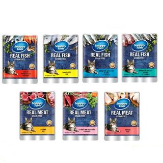 Pate Snappy Tom Real Fish Cho Mèo 85g