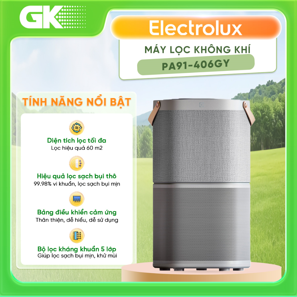 PA91-406GY - Máy Lọc Không Khí Electrolux PA91-406GY [Toàn Quốc]