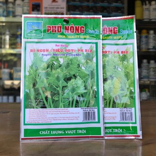 Hạt giống bí ăn ngọn 10g