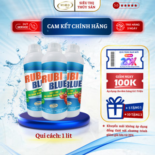RUBI BLUE - SẢN PHẨM GÂY TẢO, TẠO MÀU NƯỚC ỔN ĐỊNH CHO AO NUÔI TÔM CÁ