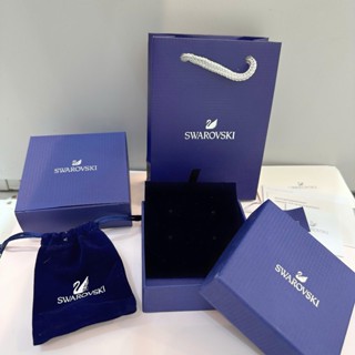  Set Hộp Đựng Dây Chuyền Swarovski Đầy Đủ Hộp Túi Xách Phụ Kiện Đi Kèm - Chuẩn Hãng 