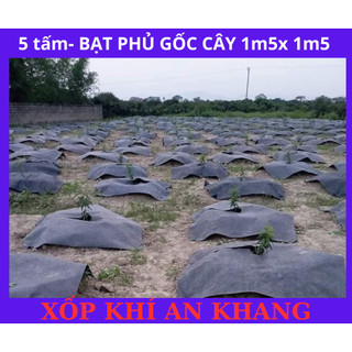 Bạt phủ gốc cây, bạt phủ cỏ (60x60) 100 tấm