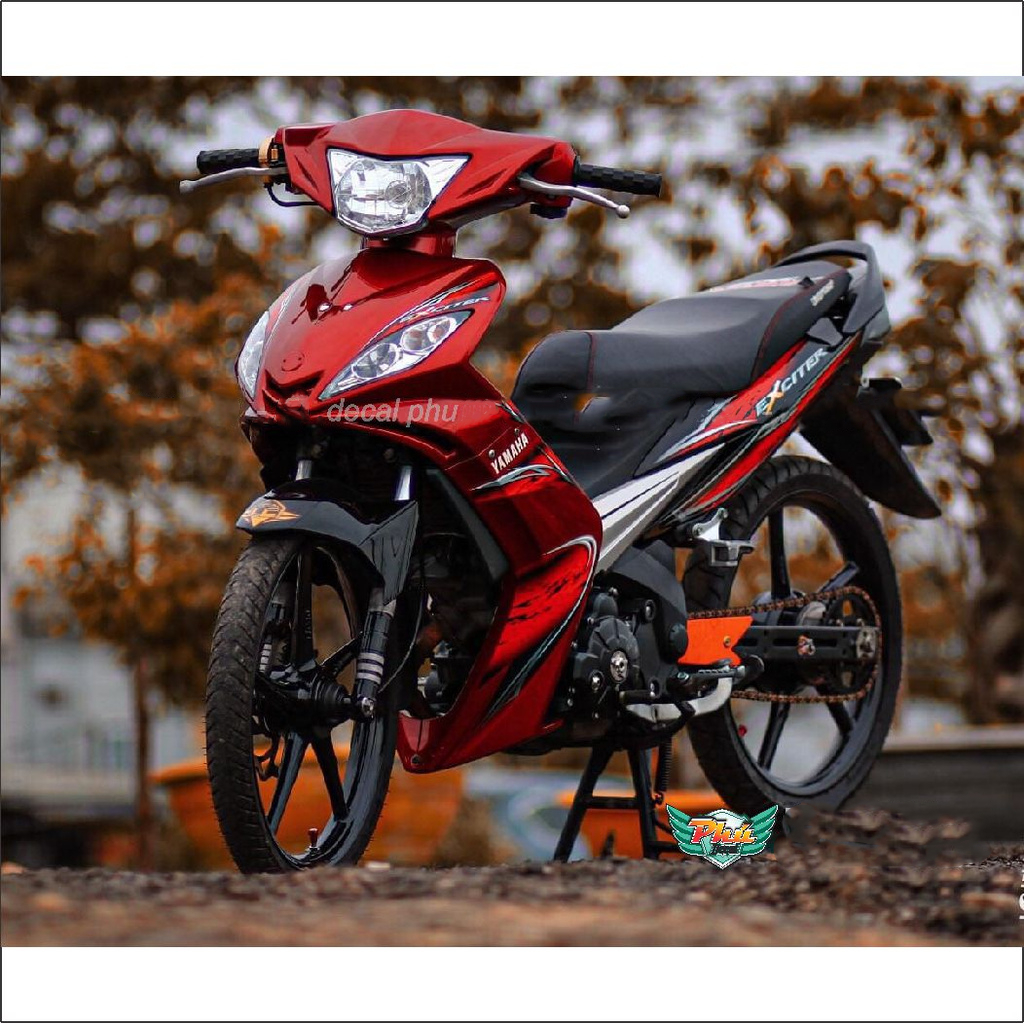 Tem Rời Ex 2006-2010 đỏ đen (K) -1