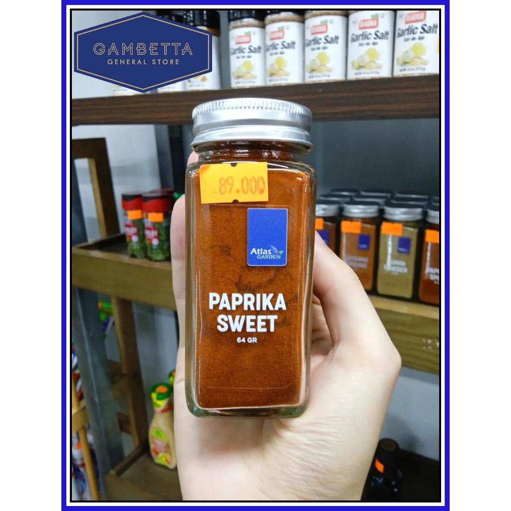 Atlas Garden Bột Ớt Paprika Sweet 64gr