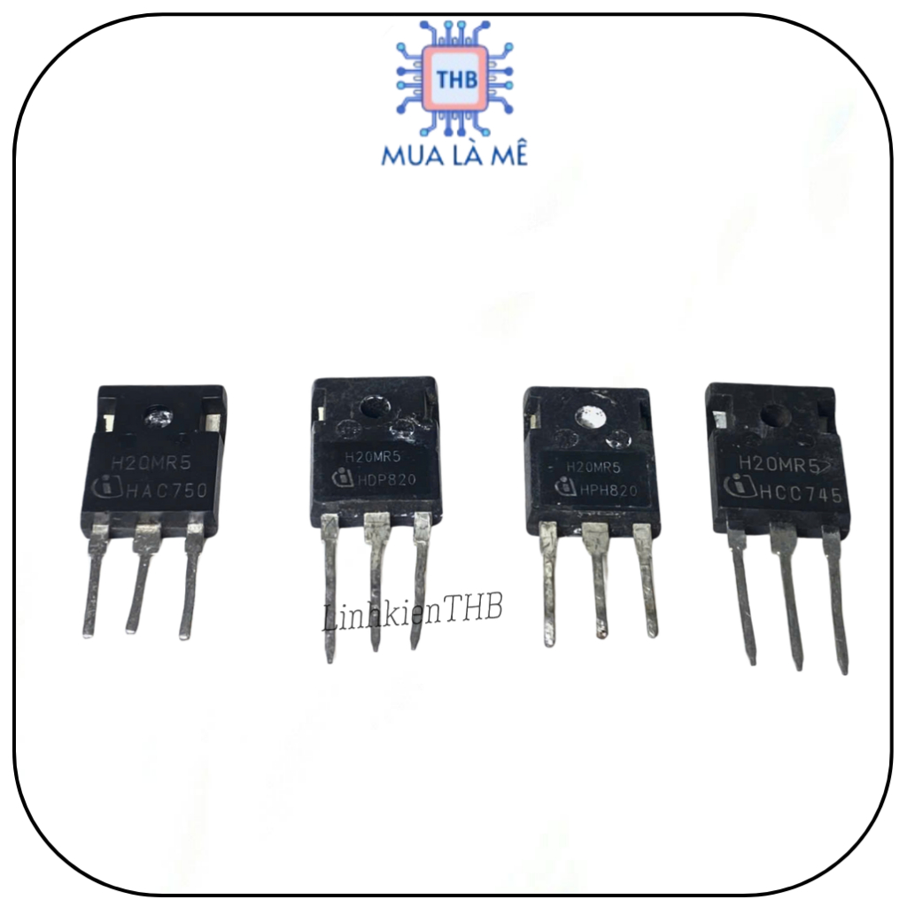 IGBT bếp từ H20MR5 40A 1200V tháo máy chất lượng tốt.