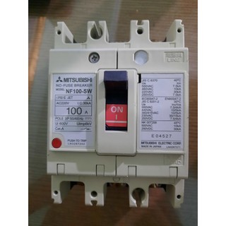 APTOMAT 3 PHA MITSUBISHI MÀU TRẮNG
