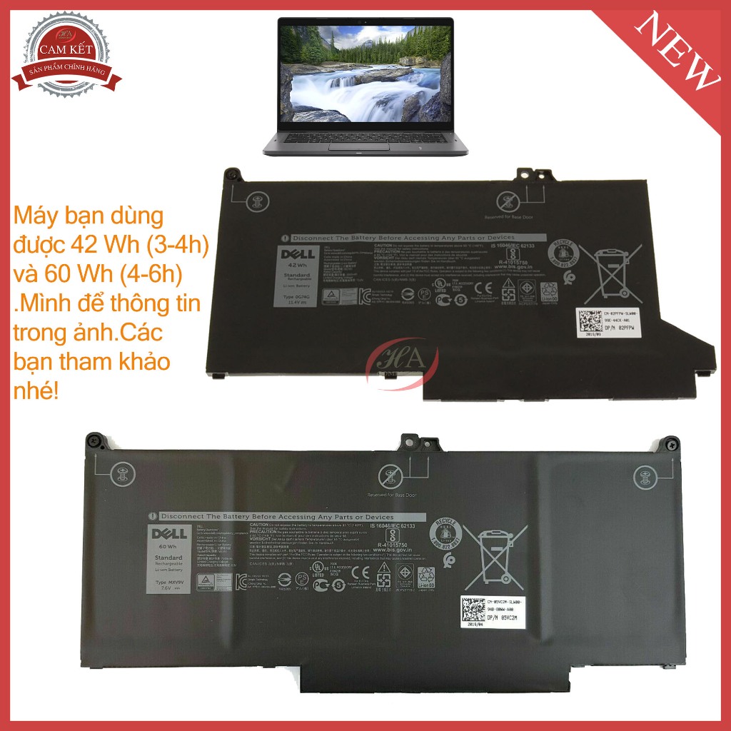 Pin Sạc dell Latitude 5300