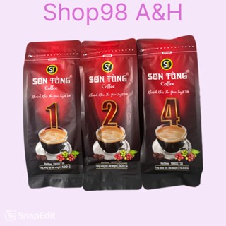 Cà phê Sơn Tùng số 1-2-3-4 gói 500g ( Bao Bì Mới)