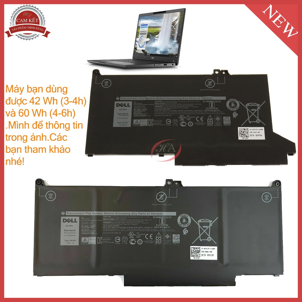 Pin Sạc dell Latitude 7300