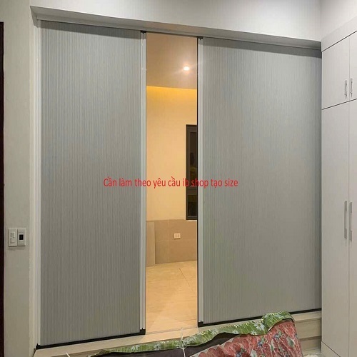 Vách tổ ong mở di động, mở 1 cánh hoặc 2 cánh ngăn máy lạnh, ngăn đôi phòng, chia phòng, thay cửa ph