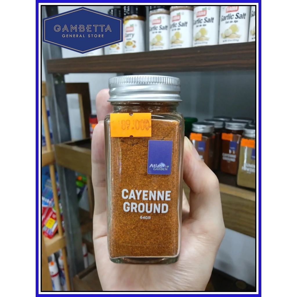 Atlas Garden Bột Ớt Cayenne Ground 64gram