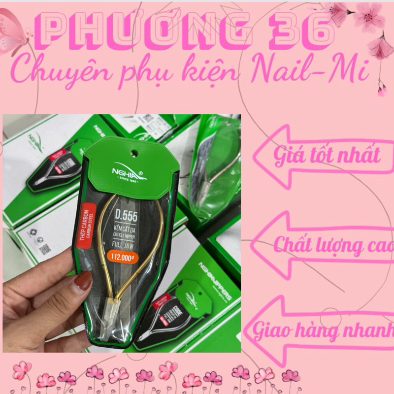 Kềm Nghĩa D555 - Kềm nhặt da
