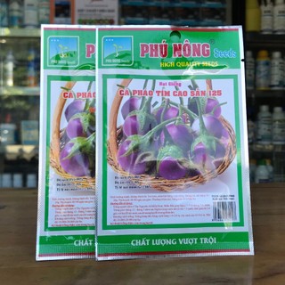 Hạt giống cà pháo tím 0.5g