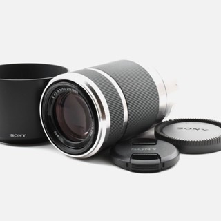 Ống kính (Có chống rung, Kèm Hood+Cap+Filter) Sony E 55-210mm f/4.5-6.3 OSS Cho máy ảnh Sony Crop