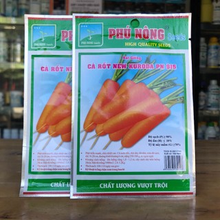Hạt giống cà rốt 2g