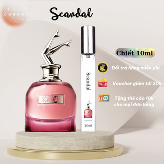 Nước hoa nữ Jean Paul Gaultier Scandal hương thơm trẻ trung, tươi mát lại đầy gợi cảm chiết 10ml - Cherry_official