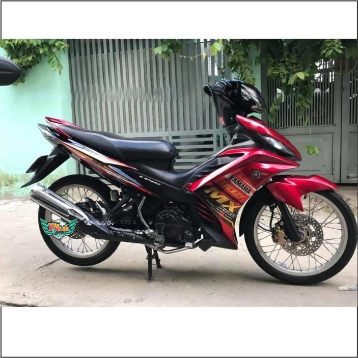 Tem rời Exciter 135 Mx đỏ đen (D)
