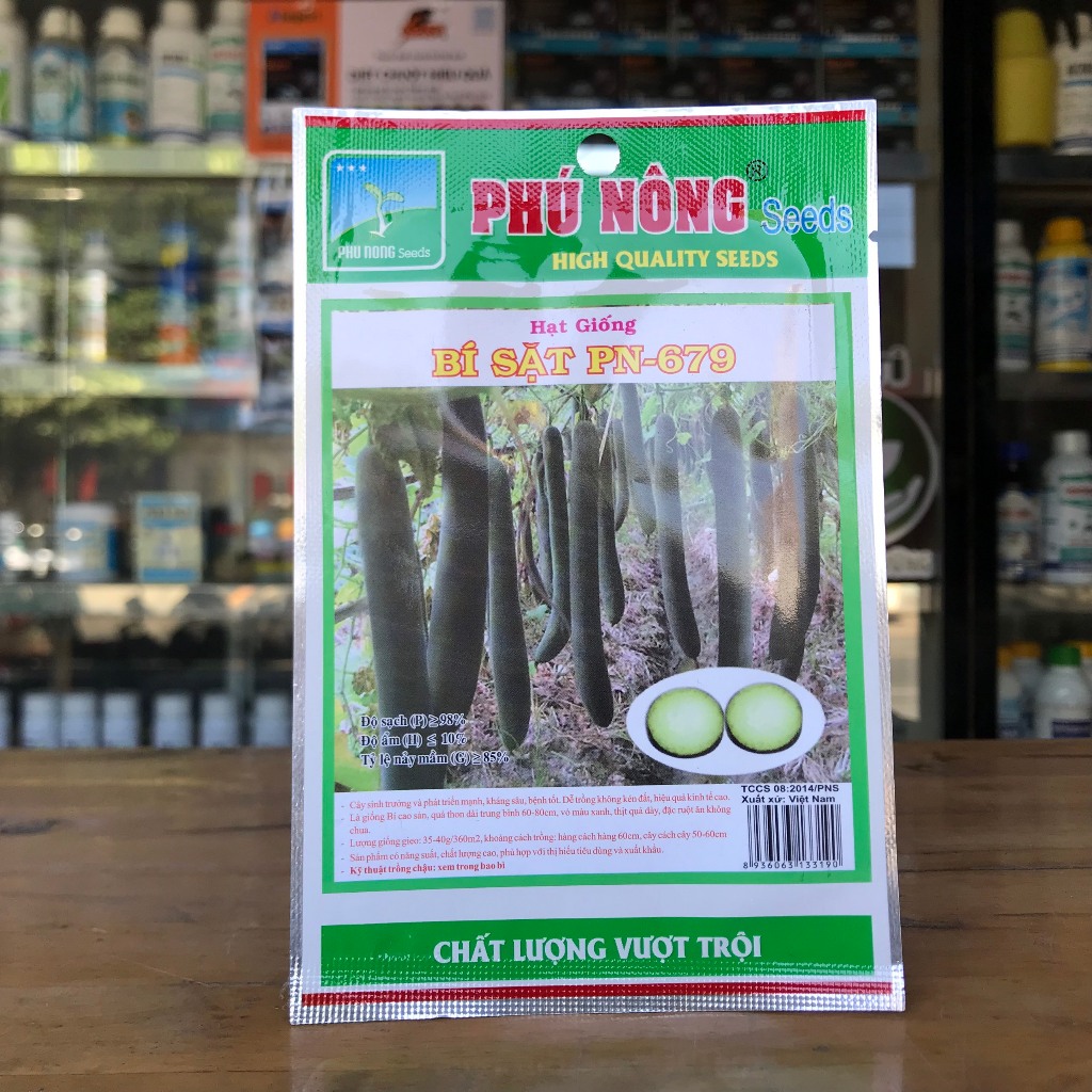 Hạt giống bí sặt 0.5g
