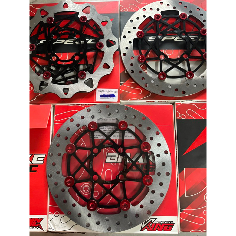 Đĩa King Speed 4 lỗ đĩa 245 và 260mm