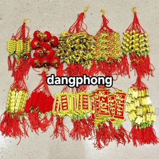 Combo sĩ giá xưởng 30-50- 100 dây treo tết ,liễn trang trí tết mẫu xịn,ngẫu nhiên,liễn treo cây mai