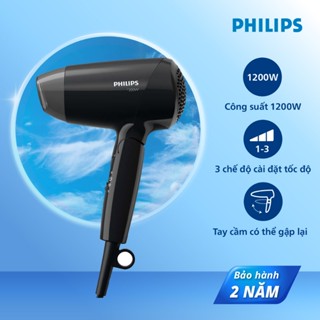 Máy sấy tóc Philips BHC010/10 màu đen 1200W, bảo hành 2 năm | Hàng chính hãng