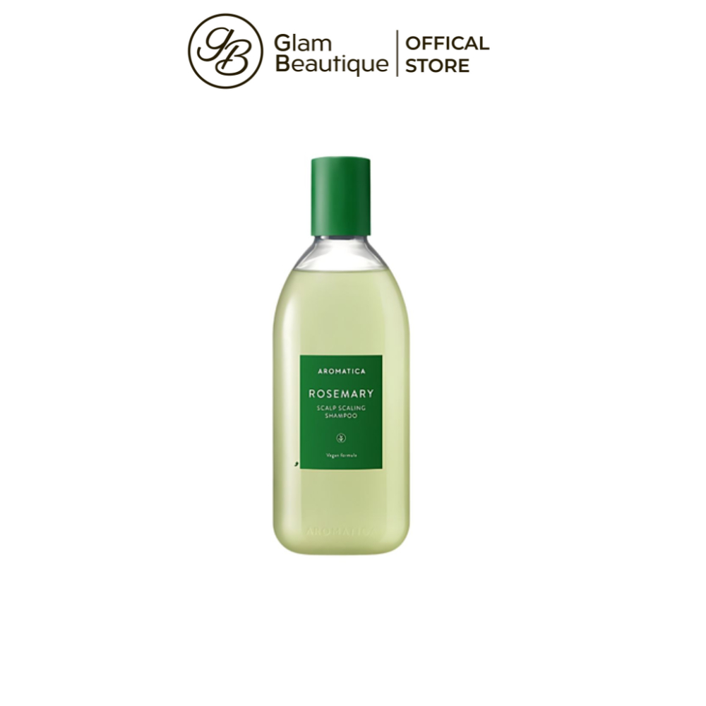 Aromatica Dầu Gội Dưỡng Ẩm Tóc Chiết Xuất HươngThảo 400Ml Glam Beautique