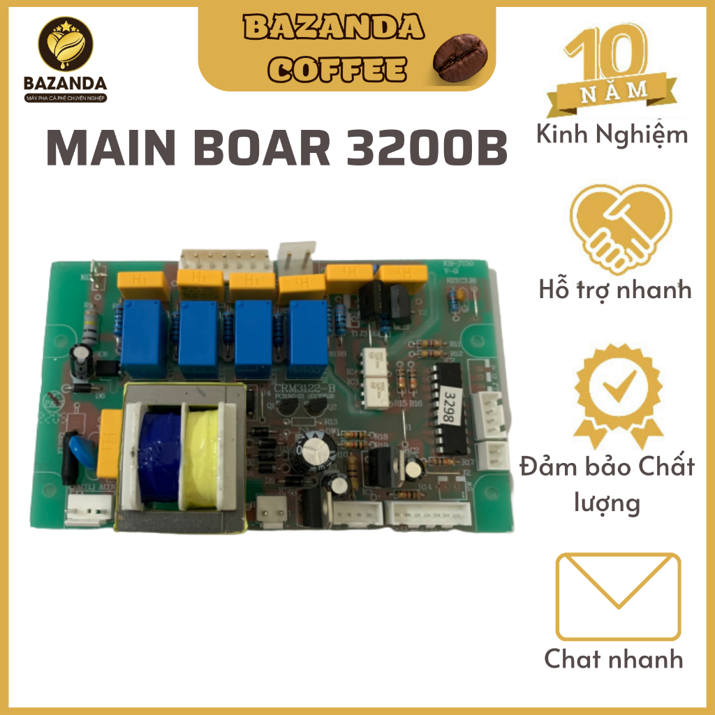 Main Board Mạch Chủ Máy Pha Cafe CRM3200B