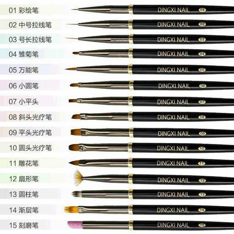 Cọ Dingxi vẽ nail Cao Cấp - bán lẻ