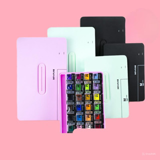 Mẫu mới 2024 - Màu Gouache HiMi dạng thạch bộ 18/24 màu - TIỆM NHÀ MILK