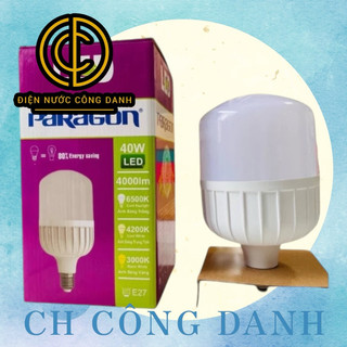 BÓNG ĐÈN LED BULB Paragon E27-20W, 30W, 40W, 50W
