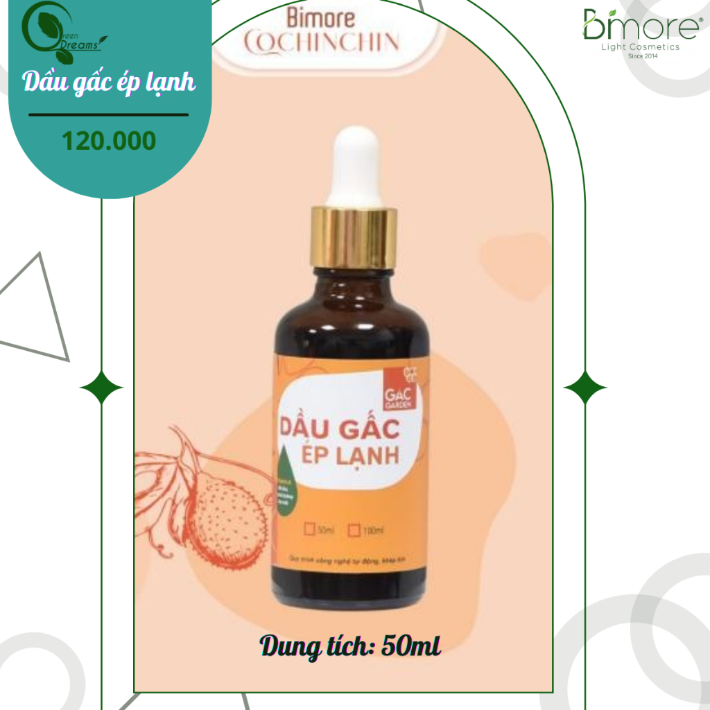 Dầu gấc é.p lạnh