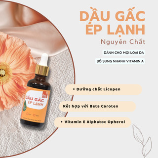 Dầu gấc é.p lạnh