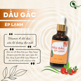 Dầu gấc é.p lạnh