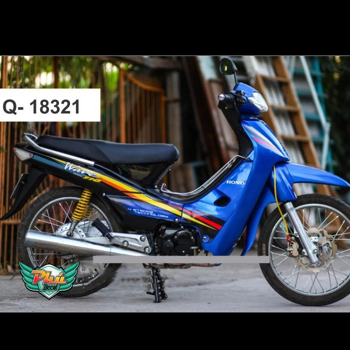 Tem rời Wave nhỏ xanh đen P -1