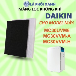 Màng lọc không khí daikin MC30VVM MC30UVM6, Màng lọc hepa, Màng lọc than hoạt tính