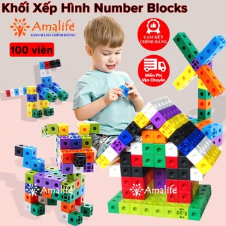  Xếp Hình Numberblocks Đồ Chơi Toán Học Thông Minh Trí Tuệ Cho Bé Bộ 100 Viên Xếp Hình Block Chính Hãng Amalife 