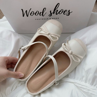 Sục nơ , giày nơ bản đặc biệt có độn đế cao 4.5cm QCCC