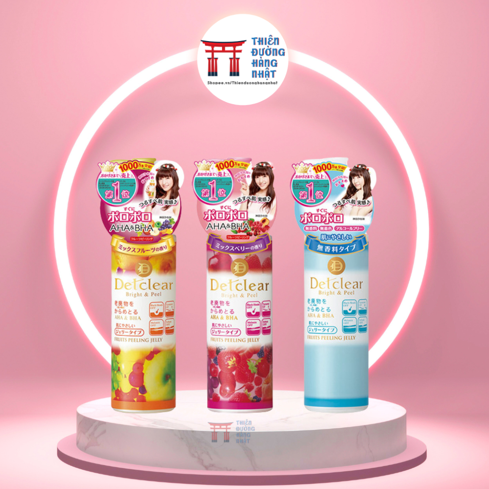 Tẩy Da Chết DetClear Nhật Bản 180ml