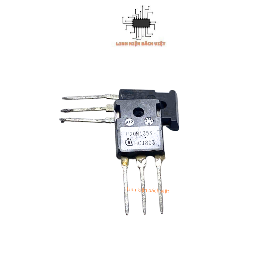 IGBT bếp từ H20R1353 20A -1350V hàng zin tháo máy
