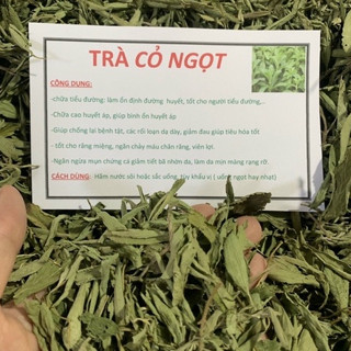 Cỏ ngọt sấy khô, tốt cho người tiểu đường, ổn định đường huyết, giảm cân, chống béo phì