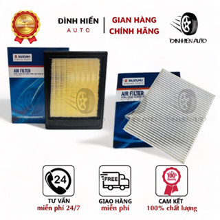 Lọc gió động cơ + lọc gió điều hoà xe Suzuki XL7 (2018-2023), Ertiga (2019-2023) (73R00/ 63J00)