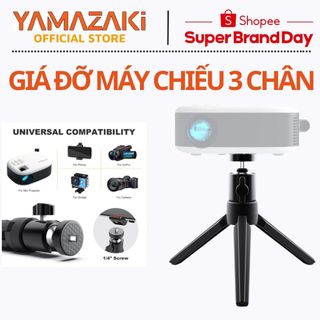 Chân máy chiếu mini cầm tay xoay 180 độ đa năng thu gấp dễ dàng dành cho máy ảnh máy quay giá đỡ JD005