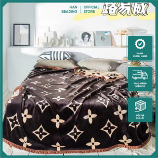 Chăn nỉ nhung tuyết 2,3kg mẫu mới 2024 , Mền tuyết mềm mịn ấm áp nhập khẩu