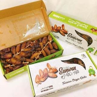 【NHẬP KHẨU】Chà Là Nguyên Cành Date Sanwan Ngon Nhất 500g – Dẻo Tự Nhiên, Không Đường, Ngọt Thanh